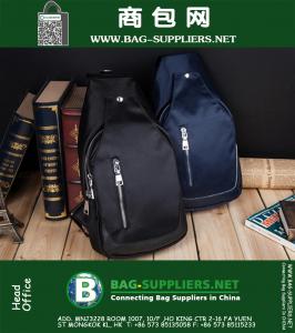Canvas messenger bag, schoudertassen rugzak sport reizen outdoor wandelen borstzakken militaire heren tas