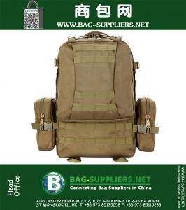 Militaire Outdoor Carry Rugzak Tas Verwisselbare Pocket Camping Vissen Jacht Reizen Tactische MOLLE Pouch Rugzak