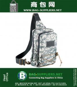 Outdoor 3 P Utility Militaire Tactische Plunjezakken Wandelen Messenger Canvas Borst Pak Tactische Molle Assault Enkele Rugzak