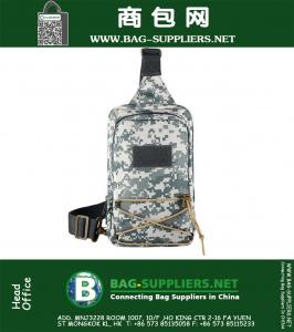 Outdoor 3 P Utility Militaire Tactische Plunjezakken Wandelen Messenger Canvas Borst Pak Tactische Molle Assault Enkele Rugzak