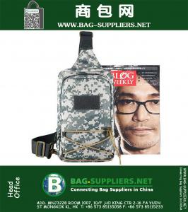 Outdoor 3 P Utility Militaire Tactische Plunjezakken Wandelen Messenger Canvas Borst Pak Tactische Molle Assault Enkele Rugzak