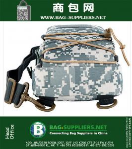 Outdoor 3 P Utility Militaire Tactische Plunjezakken Wandelen Messenger Canvas Borst Pak Tactische Molle Assault Enkele Rugzak
