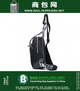 Outdoor Crossbody schoudertas Echt leer Militaire Messenger Bag Casual Travel Rugzak Hiking Sport Borst heren Tas
