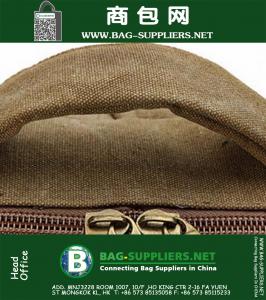 Vintage Mannen Canvas Rugzak Topkwaliteit Mode Schooltas Casual Outdoor Reizen Rugzak Schoudertassen