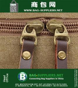 Vintage Mannen Canvas Rugzak Topkwaliteit Mode Schooltas Casual Outdoor Reizen Rugzak Schoudertassen