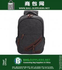 Vintage Mannen Canvas Rugzak Topkwaliteit Mode Schooltas Casual Outdoor Reizen Rugzak Schoudertassen
