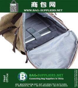 Outdoor Hiking Rugzak Heren Trekking Militair Tactisch Camping reizen Canvas Emmer Schoudertas Sport Rugzak Mochila Pack