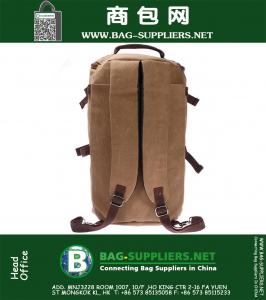 Outdoor Hiking Rugzak Heren Trekking Militair Tactisch Camping reizen Canvas Emmer Schoudertas Sport Rugzak Mochila Pack