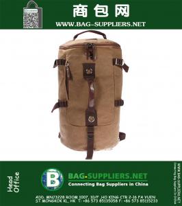 Outdoor Hiking Rugzak Heren Trekking Militair Tactisch Camping reizen Canvas Emmer Schoudertas Sport Rugzak Mochila Pack