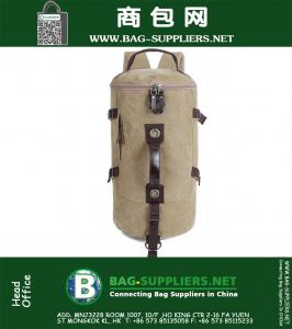 Outdoor Hiking Rugzak Heren Trekking Militair Tactisch Camping reizen Canvas Emmer Schoudertas Sport Rugzak Mochila Pack