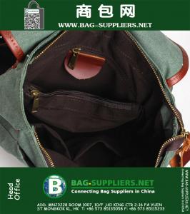 Klassieke Britse stijl beste keuze voor Backpacking voor Tnne, waterdichte dubbele bandjes Rugzakken verkoop, Outdoor Leisure rugzak