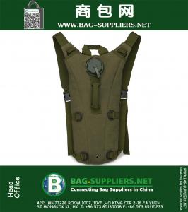 Tactiek Heren Kamperen Militair Tactisch Gymtas Canvas Campus Reizen Sportrugzak Kameel met waterzak Rugzak