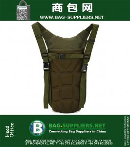 Tactiek Heren Kamperen Militair Tactisch Gymtas Canvas Campus Reizen Sportrugzak Kameel met waterzak Rugzak