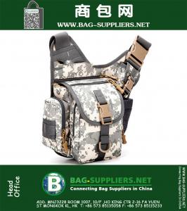 Mannen Nylon Militaire Tactische Reizen Wandelen Rijden Bike Cross Body Messenger Schoudertas Back pack Borst Waterdichte Rugzak