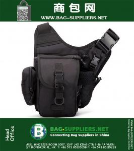 Mannen Nylon Militaire Tactische Reizen Wandelen Rijden Bike Cross Body Messenger Schoudertas Back pack Borst Waterdichte Rugzak