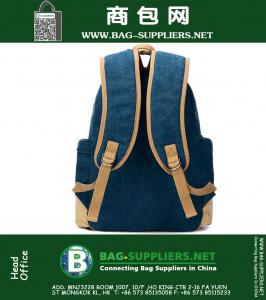 College Style Canvas Rugzak 4 kleuren Dames Travel Schooltas Pouch Mochila Women Rugzak vintage