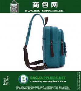 Mode Mini Vrouwen Rugzak Snoep Kleur Midden Rits Schouderriem Rugzak Leuke Canvas Schooltas Voor Gir