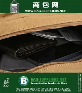 Hoge kwaliteit multifunctionele mannen canvas schooltas casual reizen heren vintage rugzak