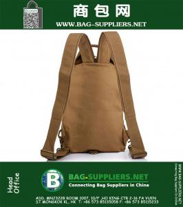Hoge kwaliteit multifunctionele mannen canvas schooltas casual reizen heren vintage rugzak