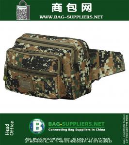 Mode Camouflage Man Militaire Schoudertas Canvas Borst Diagonaal Pakket Mannen Messenger Bag Reizen Outdoor Sport Back Pack
