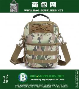 Outdoor camouflage tactische zakken, authentieke chest pack bag met drie pakket vervormd pakket, schoudertas diagonaal pakket