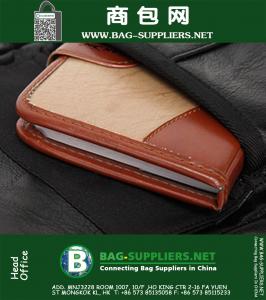 Topkwaliteit PU Lederen Nieuwe Mannen Crossbody Messenger Schouder Fahion Gesp Reizen Wandelen Klim Sling Dag Terug Pack Borst Tas