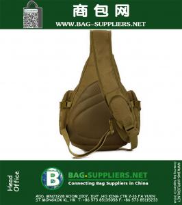 Waterdichte 1000D Nylon Militaire Tactische Reizen Hiking Riding Schouder Messenger Back Pack Triangle Borsttas