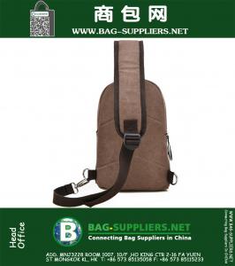 Militaire Messenger Bag Sport Casual Outdoor Reizen Wandelen Sport Borsttas Canva Small Crossbody Rugzak Herenschoudertas