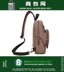 Militaire Messenger Bag Sport Casual Outdoor Reizen Wandelen Sport Borsttas Canva Small Crossbody Rugzak Herenschoudertas