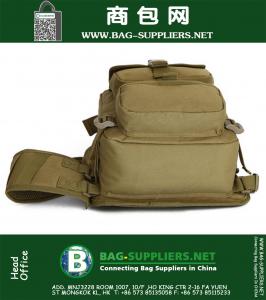 Topkwaliteit Mannen Duurzaam Nylon Militaire Tactische Schouder Messenger Bag Hoge Capaciteit Reizen Wandelen Outdoor Sport Borst Terug Pack