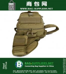 Topkwaliteit Mannen Duurzaam Nylon Militaire Tactische Schouder Messenger Bag Hoge Capaciteit Reizen Wandelen Outdoor Sport Borst Terug Pack