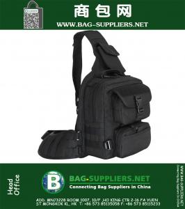 Topkwaliteit Mannen Duurzaam Nylon Militaire Tactische Schouder Messenger Bag Hoge Capaciteit Reizen Wandelen Outdoor Sport Borst Terug Pack