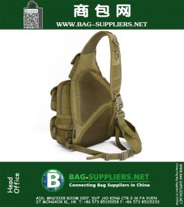Topkwaliteit Mannen Duurzaam Nylon Militaire Tactische Schouder Messenger Bag Hoge Capaciteit Reizen Wandelen Outdoor Sport Borst Terug Pack