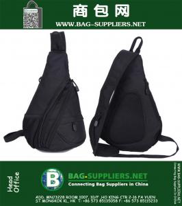 Mannen Nylon Schouder Messenger Assault Bag Reizen Wandelen Militaire Tactische Vissen Borst Waterdicht Terug Dag Pack