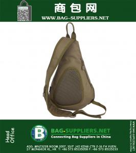 Mannen Nylon Schouder Messenger Assault Bag Reizen Wandelen Militaire Tactische Vissen Borst Waterdicht Terug Dag Pack