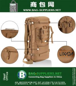 Unisex Outdoor Militaire Tactische Rugzak Camping Hiking Tas Trekking Sport Rugzakken 45L