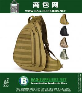 Protector Plus Merk Slijtvaste, scheurbestendige nylon waterdichte, militaire tactiekborstpakket Outdoor reistas