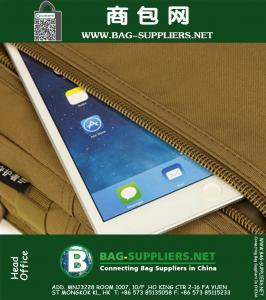 Hoge kwaliteit Nylon Mannen Schouder Messenger Cross Body Bag Militaire Tactische Reizen Jacht / Vissen / Klimmen ipad Borst Terug Pack