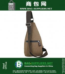 Parental Pack Militaire Messenger Tassen Sport Casual Outdoor Borsttas Canvas Middelgrote Crossbody Rugzak