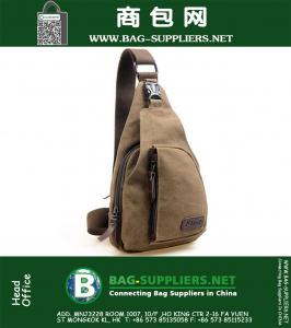 Parental Pack Militaire Messenger Tassen Sport Casual Outdoor Borsttas Canvas Middelgrote Crossbody Rugzak