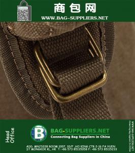 Militaire Messenger Bag Sport Casual Outdoor Reizen Wandelen Sport Borsttas Canva Small Crossbody Rugzak Herenschoudertas