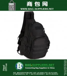 Mannen Waterdicht 1000D Nylon Militaire Tactische Reizen Wandelen Rijden Schouder Messenger Back Pack Triangle Borsttas
