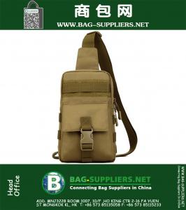 Hoge kwaliteit Duurzaam Nylon Mannen Messenger Schoudertas Crossbody Tas Militaire Tactische Reizen Sport Waterdichte Sling Borst Back Pack