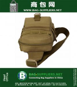 Hoge kwaliteit Duurzaam Nylon Mannen Messenger Schoudertas Crossbody Tas Militaire Tactische Reizen Sport Waterdichte Sling Borst Back Pack