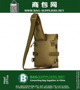 Hoge kwaliteit waterdichte nylon nieuwe mannen schouder Messenger Cross Bag militaire tactische aanval Trend Sling Chest Back Day Pack