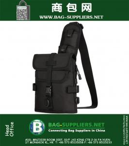 Hoge kwaliteit waterdichte nylon nieuwe mannen schouder Messenger Cross Bag militaire tactische aanval Trend Sling Chest Back Day Pack