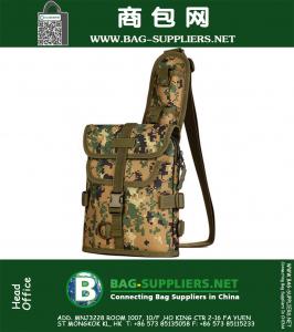 Hoge kwaliteit waterdichte nylon nieuwe mannen schouder Messenger Cross Bag militaire tactische aanval Trend Sling Chest Back Day Pack