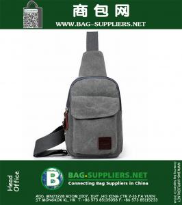 Sport Casual Borsttas Canvas Kleine Schouder Rugzak Rugzak Multifunctionele Outdoor Kleine Mannelijke Messenger Bags