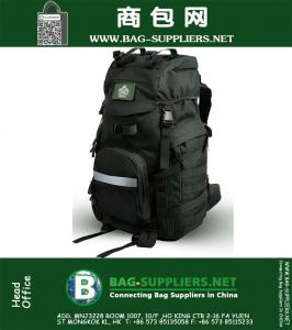 Mode Professioneel Pakket Hoge Capaciteit Waterdichte Outdoor Reizen, Sport Rugzak 56-75L Militaire Tactische Rugzak
