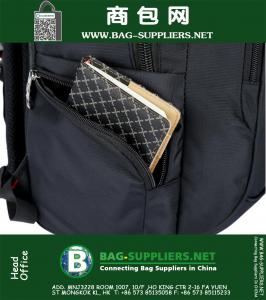 Hoge kwaliteit Grote laptoptas heren dubbele schouder reistas militaire tas